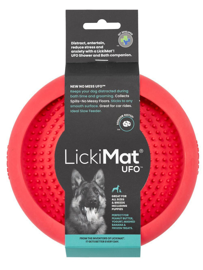 Lickimat UFO Slow Food Anti-Anxiety Licking Dog Bowl