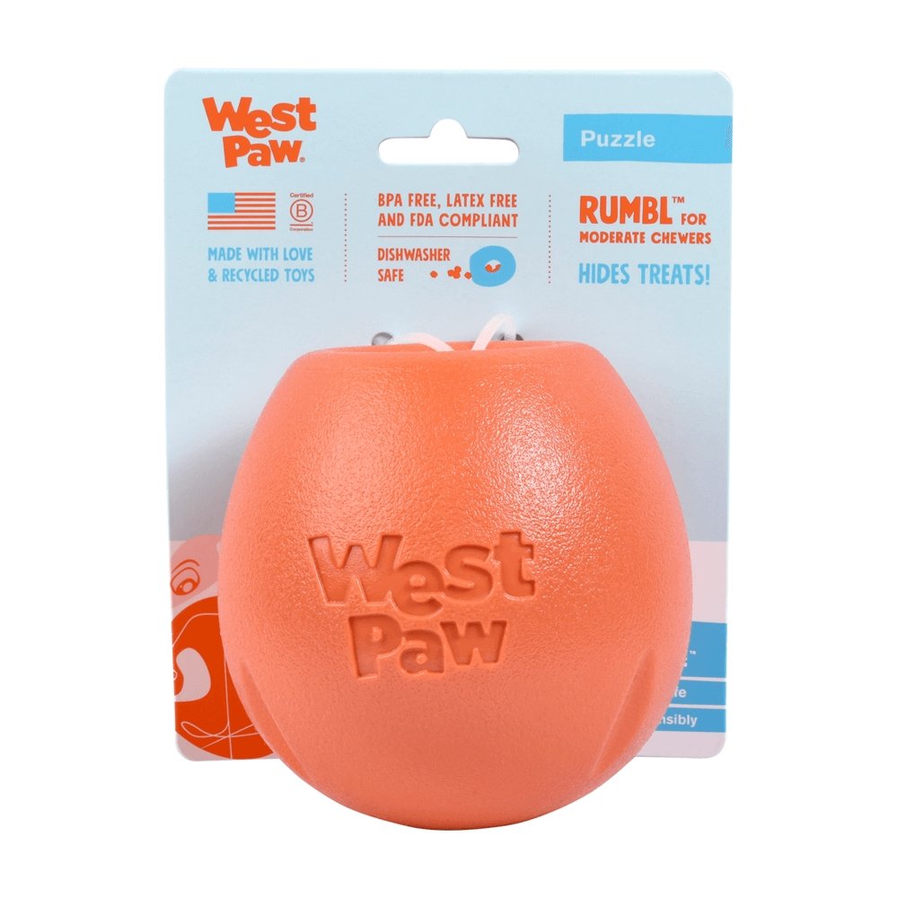 West Paw Rumbl Large Dog Toy
