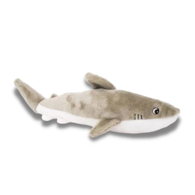 Zippy Paws Plush Squeaky Jigglerz Dog Toy - Shark